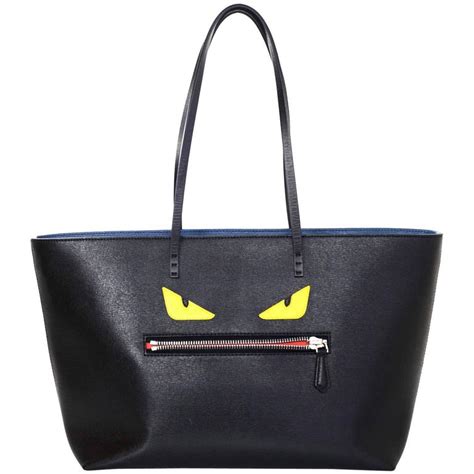 fendi roll tote monster|fendi roma tote bag.